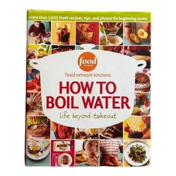 Other - How to Boil Water Life Beyond Takeout Beginner Cooking Cookbook 255 Pages VG